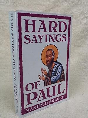 Bild des Verkufers fr HARD SAYINGS OF PAUL zum Verkauf von Gage Postal Books