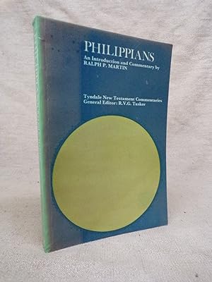 Seller image for THE EPISTLE OF PAUL TO THE PHILIPPIANS - AN INTRODUCTION AND COMMENTARY for sale by Gage Postal Books