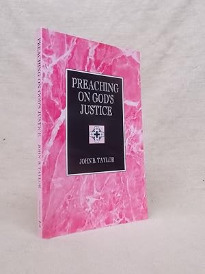 Image du vendeur pour PREACHING ON GOD'S JUSTICE mis en vente par Gage Postal Books