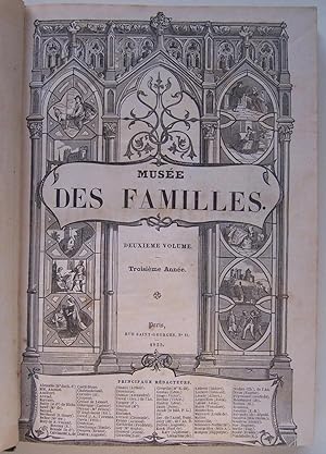 Image du vendeur pour Musee Des Familles Deuxieme Volume Troisieme Annee, 1835 mis en vente par Martin Kaukas Books