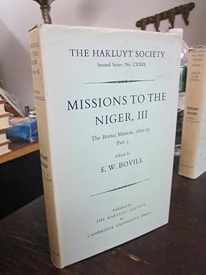 Seller image for Missions to the Niger, Volume III: The Bornu Mission, 1822-25, Part 2 for sale by Atlantic Bookshop