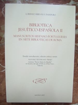 BIBLIOTECA JESUÍTICO-ESPAÑOLA (1759-1799)