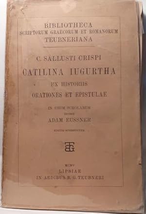 Immagine del venditore per Catilina Iugurtha ex historiis orationes et epistulae venduto da Calepinus, la librairie latin-grec