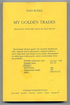 Bild des Verkufers fr My Golden Trades zum Verkauf von Between the Covers-Rare Books, Inc. ABAA