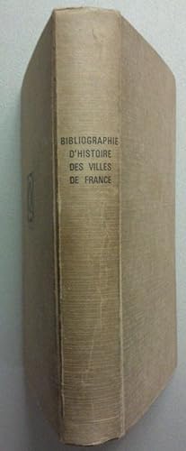 Bibliographie d'histoire des villes de France