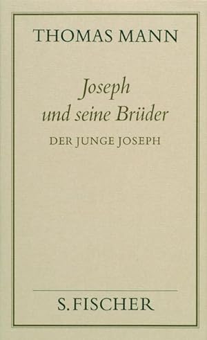 Bild des Verkufers fr Joseph und seine Brder II. Der junge Joseph ( Frankfurter Ausgabe) : Der junge Joseph zum Verkauf von AHA-BUCH GmbH