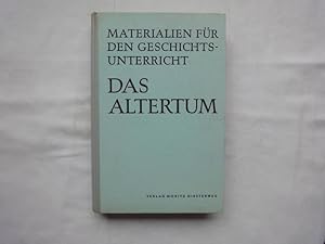 Bild des Verkufers fr Materialien Fr Den Geschichtsunterricht in Mittleren Klassen. Das Altertum. zum Verkauf von Malota