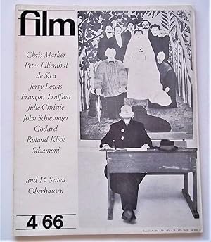 Film: Eine Deutsche Filmzeitschrift (#4 April 1966) German Film Magazine (Later Issues Entitled "...