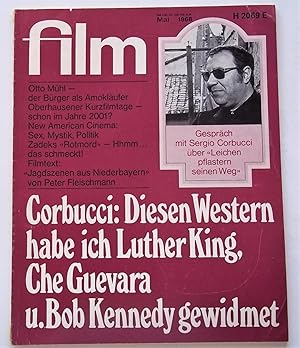 Film: Eine Deutsche Filmzeitschrift (#5 Mai May 1969) [Cover Mis-Printed "Mai 1968"] German Film ...