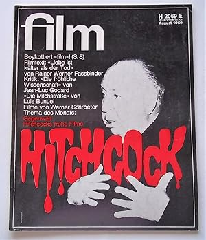 Film: Eine Deutsche Filmzeitschrift (#8 August 1969) German Film Magazine (Later Issues Entitled ...