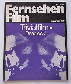 Fernsehen + Film (#12 Dezember December 1970) Formerly "Film: Eine Deutsche Filmzeitschrift" Germ...