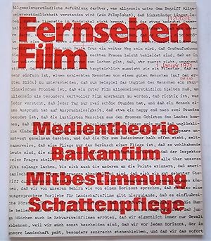 Fernsehen + Film (#1 Januar January 1971) Formerly "Film: Eine Deutsche Filmzeitschrift" German F...