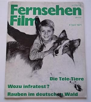 Image du vendeur pour Fernsehen + Film (#4 April 1971) Formerly "Film: Eine Deutsche Filmzeitschrift" German Film Magazine mis en vente par Bloomsbury Books