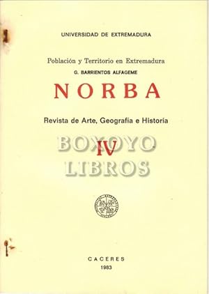 Imagen del vendedor de Poblacin y territorio en Extremadura a la venta por Boxoyo Libros S.L.