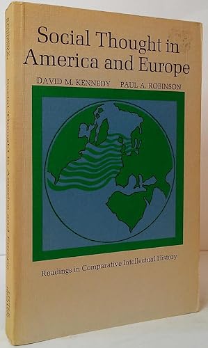 Seller image for Social Thought in America and Europe: Readings in Comparative Intellectual History for sale by Stephen Peterson, Bookseller