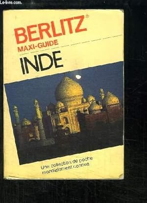 Image du vendeur pour Inde. Berlitz, Maxi-Guide. mis en vente par Le-Livre