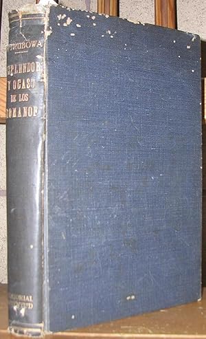 Image du vendeur pour ESPLENDOR Y OCASO DE LOS ROMANOF. Versin espaola de Th. Scheppelmann. Con treinta y dos ilustraciones mis en vente par LLIBRES del SENDERI