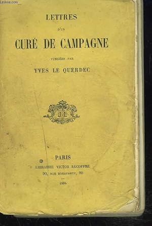 Seller image for LETTRES D'UN CURE DE CAMPAGNE for sale by Le-Livre