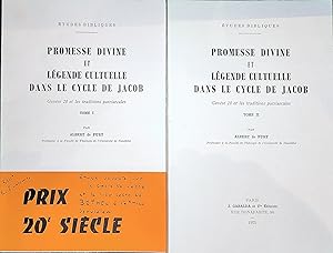 Image du vendeur pour Promesse divine et lgende cultuelle dans le cycle de Jacob. Gense 28 et les traditions patriachales. T. I et II (complet) mis en vente par Le Chemin des philosophes