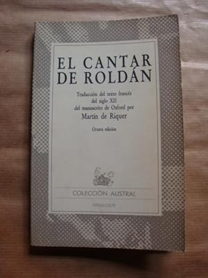 Imagen del vendedor de El cantar de Roldn a la venta por Llibres Capra