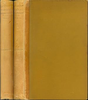 Davison's Poetical Works 2 VOLUMES