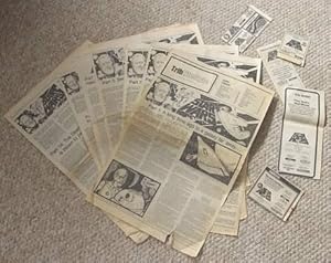 STAR WARS Set of Part 1-8, 10-14 Novel Serialized in Winnipeg TribuneTabloid Newspaper July 2-18 ...