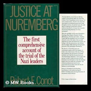Imagen del vendedor de Justice At Nuremberg a la venta por MW Books Ltd.