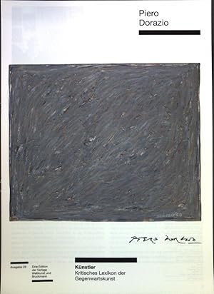 Bild des Verkufers fr Piero Dorazio Knstler - Kritisches Lexikon der Gegenwartskunst. zum Verkauf von books4less (Versandantiquariat Petra Gros GmbH & Co. KG)