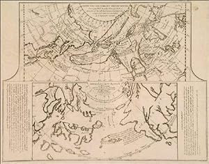 CARTE DES NOUVELLES DÉCOUVERTES DRESSÉE PAR PHIL. BUACHE . and EXTRAIT DUNE CARTE JAPONOISE D...