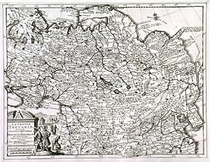 LA GRANDE TARTARIE, SUIVANT LES NOUVELLES OBSERVATIONS. Map of the Russian Empire in Europe and...
