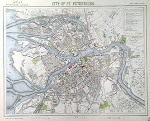 CITY OF ST. PETERSBURG. Plan of St. Petersburg.