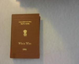 Seller image for Who s Who. Parliament of India Rajya Sabha. for sale by Antiquariat Bookfarm