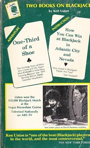 Image du vendeur pour Two Books On Blackjack : 'One Third Of A Shoe' & 'How You Can Win At Blackjack In Atlantic City And Nevada mis en vente par Shamrock Books