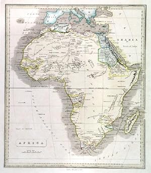 AFRICA. Map of Africa.