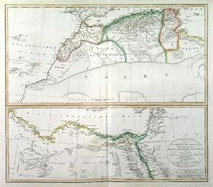 CHARTE DER NORDKÜSTE AFRICAS ODER DIE STAATEN MAROCCOS, FES, ALGIER, TUNIS, TRIPOLI, UND AEGYPTE...