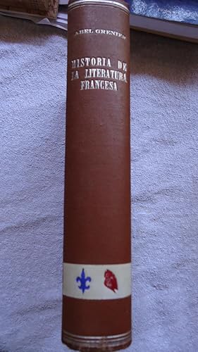 Imagen del vendedor de HISTORIA DE LA LITERATURA FRANCESA a la venta por Ernesto Julin Friedenthal