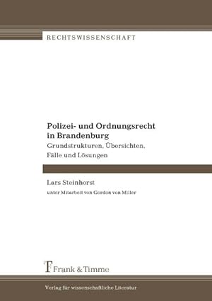 Seller image for Polizei- und Ordnungsrecht in Brandenburg for sale by BuchWeltWeit Ludwig Meier e.K.