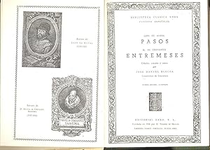 Pasos [por] Lope de Rueda / Entremeses ; edición, estudio y notas por Jose Manuel Blecua. [Pasos:...