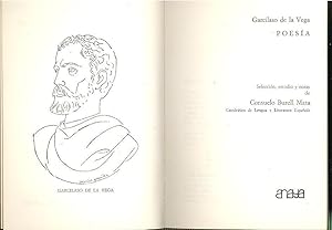 Poesía ; selección, estudio y notas de Consuelo Burell Mata. [Biblioteca Anaya. Autores españoles...