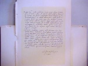 Seller image for Facsimile Autographed Letter Signed, in Italian, to His Father Lodovico Di Buonarrota Simoni, 1508 for sale by Legacy Books II