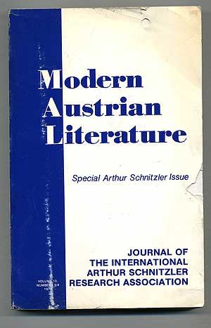 Bild des Verkufers fr Modern Austria Literature, Journal of the International Arthur Schnitzler Research Association: Volume 10, Numbers 3/4, 1977 zum Verkauf von Between the Covers-Rare Books, Inc. ABAA