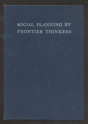 Bild des Verkufers fr Social Planning by Frontier Thinkers zum Verkauf von Between the Covers-Rare Books, Inc. ABAA