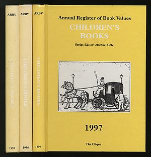 Bild des Verkufers fr Annual Register of Book Values Children's Books 1995-1997 zum Verkauf von Between the Covers-Rare Books, Inc. ABAA