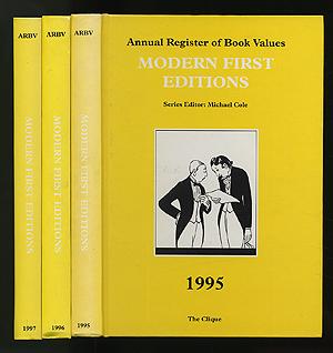 Bild des Verkufers fr Annual Register of Book Values Modern First Editions 1995-1997 zum Verkauf von Between the Covers-Rare Books, Inc. ABAA