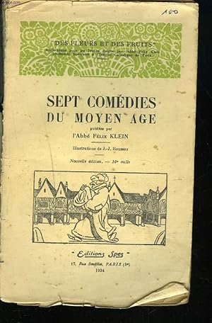 Seller image for SEPT COMEDIES DU MOYEN AGE for sale by Le-Livre