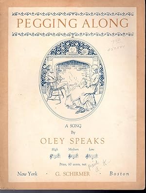 Seller image for Pegging Along (Sheet Music) for sale by Dorley House Books, Inc.