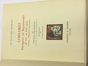 Immagine del venditore per Corsaires basques et bayonnais du XVe au XIXe sicle. Pirates, Flibustiers, Boucaniers. venduto da LIBRERA DEL PRADO
