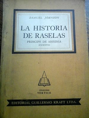 LA HISTORIA DE RASELAS. (PRÍNCIPE DE ABISINIA)