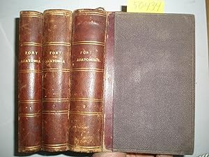 Anatomia, descrittiva e dissezione contenente un compendio d'embriologia la struttura; 3 volumes