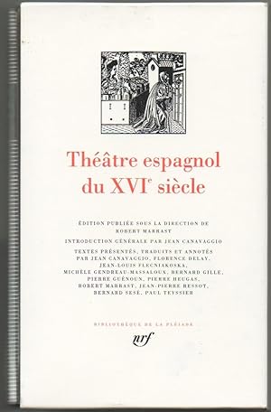 Seller image for THTRE ESPAGNOL DU XVI SIECLE. for sale by Librairie Le Livre Penseur